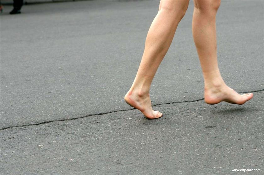 Cover 4 Pretty barefoot girl. Part 1. 57 Photos